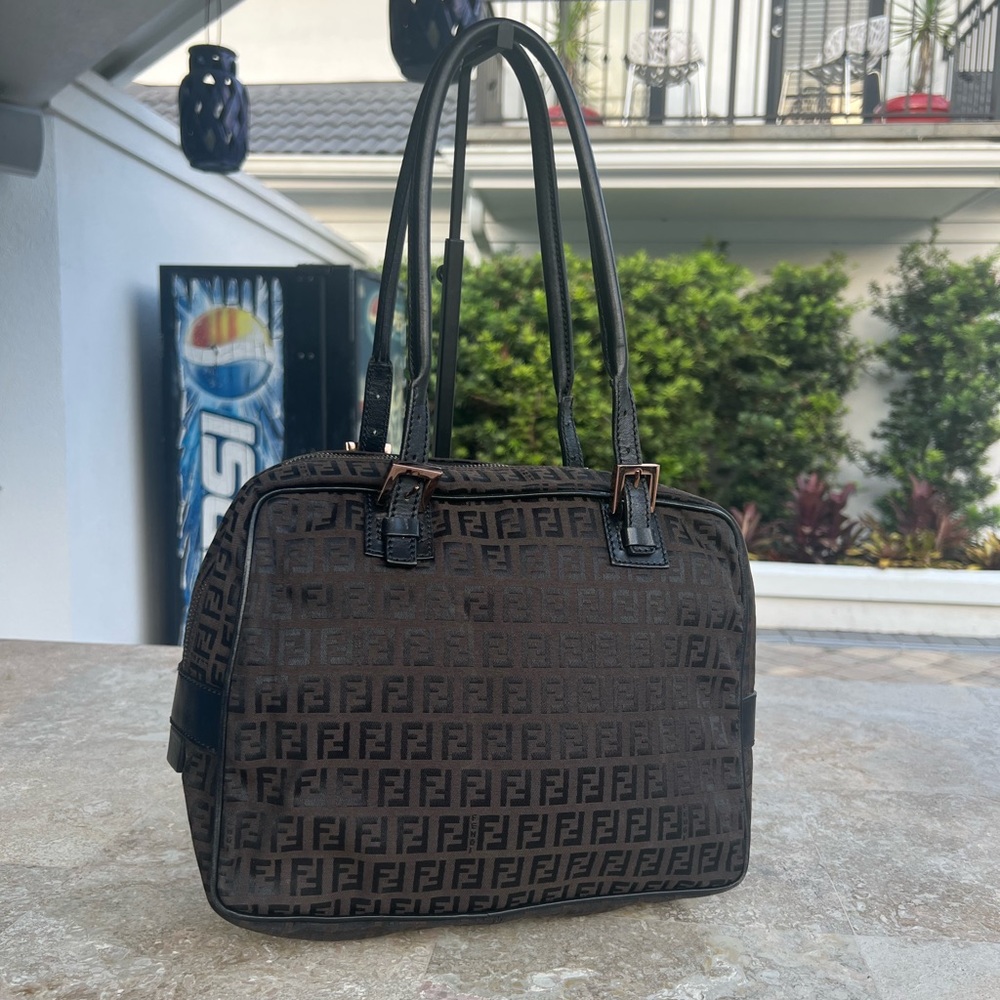 Fendi Zucca Shoulder Bag